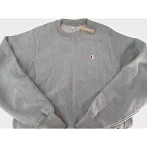 Vintage Champion Reverse Weave Gray Sweatshirt Size XS 40 In Chest Logo